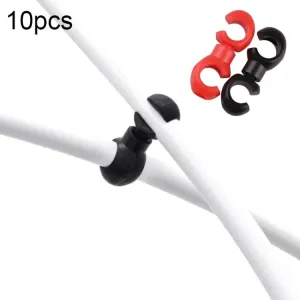 10 PCS Bicycle Handcuffs Type Shift Cable Buckle(Random Color Delivery)