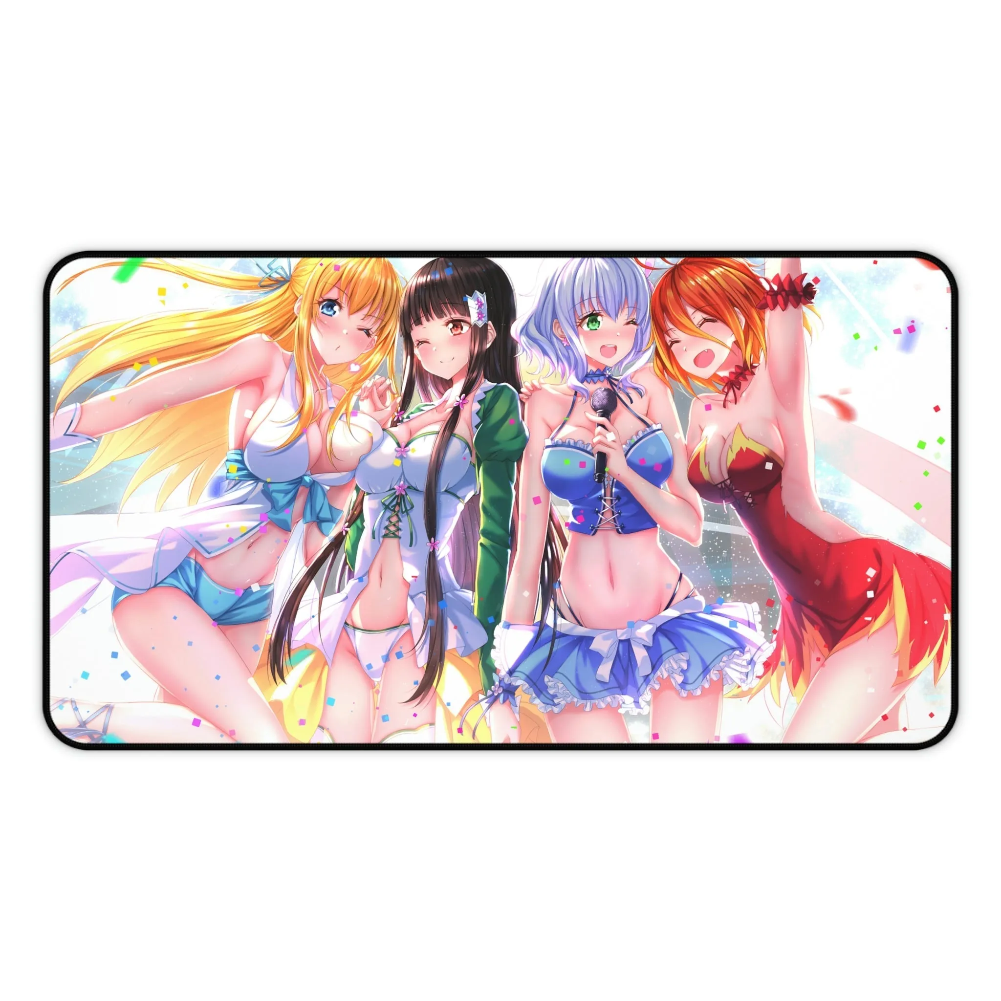 Amagi Brilliant Park Waifus Desk Mat - Non Slip Mousepad