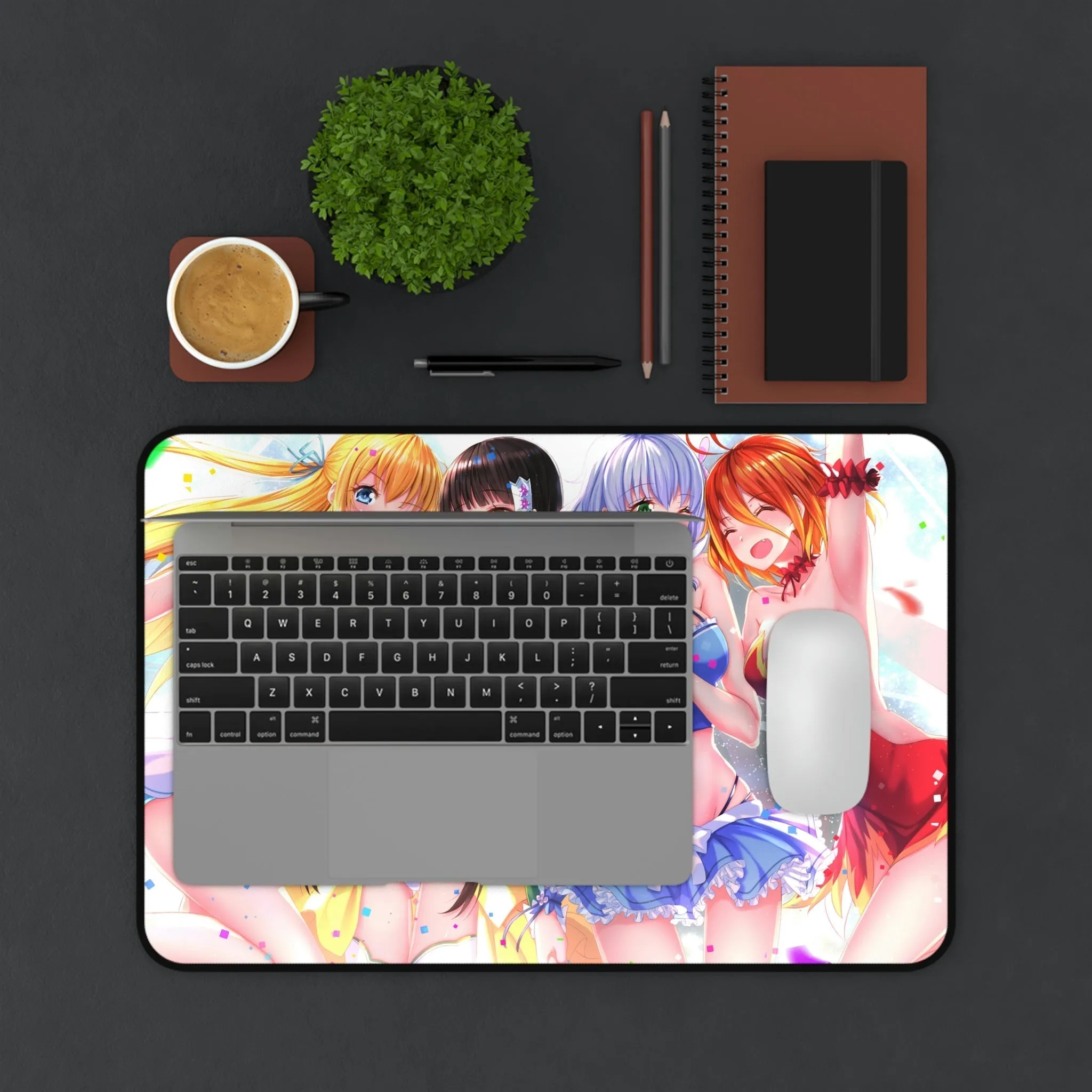 Amagi Brilliant Park Waifus Desk Mat - Non Slip Mousepad
