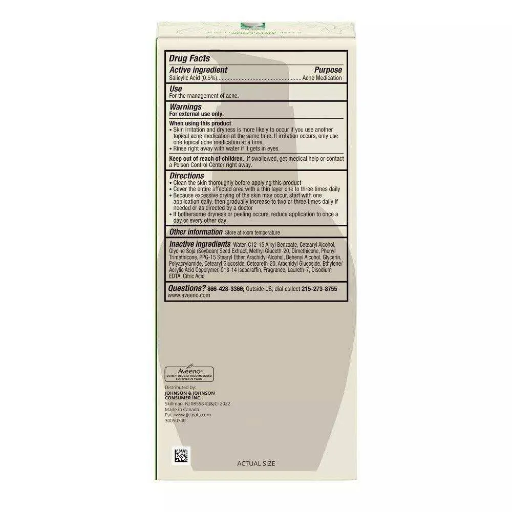 Aveeno Clear Complexion Face Moisturizer - 4oz.