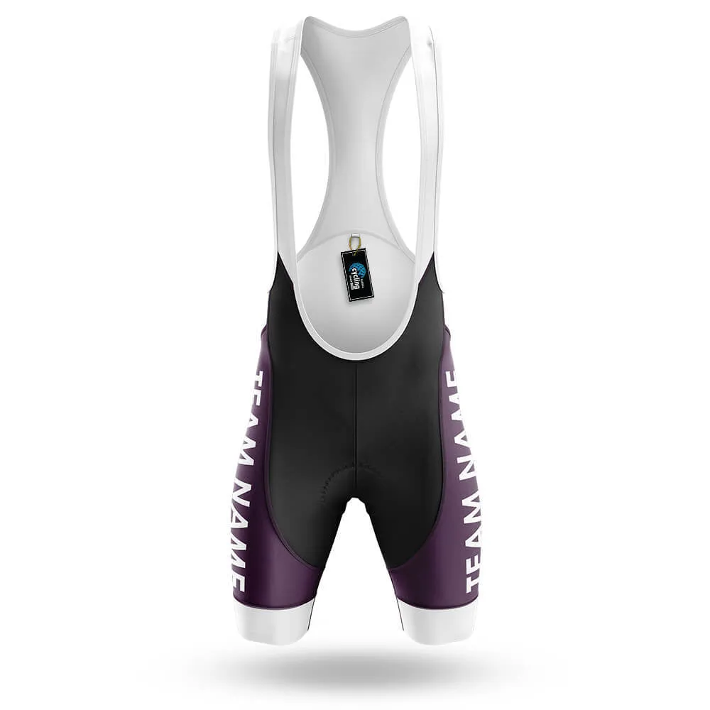 Custom Team Name M3 Dark Purple - Men's Cycling Kit
