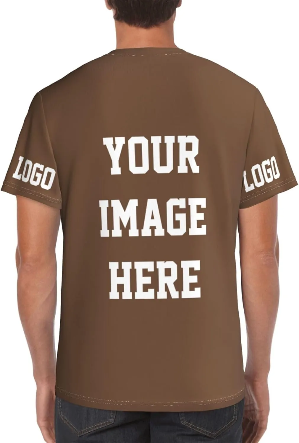 Custom Tshirts for Men Women Design Your Own Personalized T Shirt Customized T-Shirts Shirts Tee Add Text Photo Logo