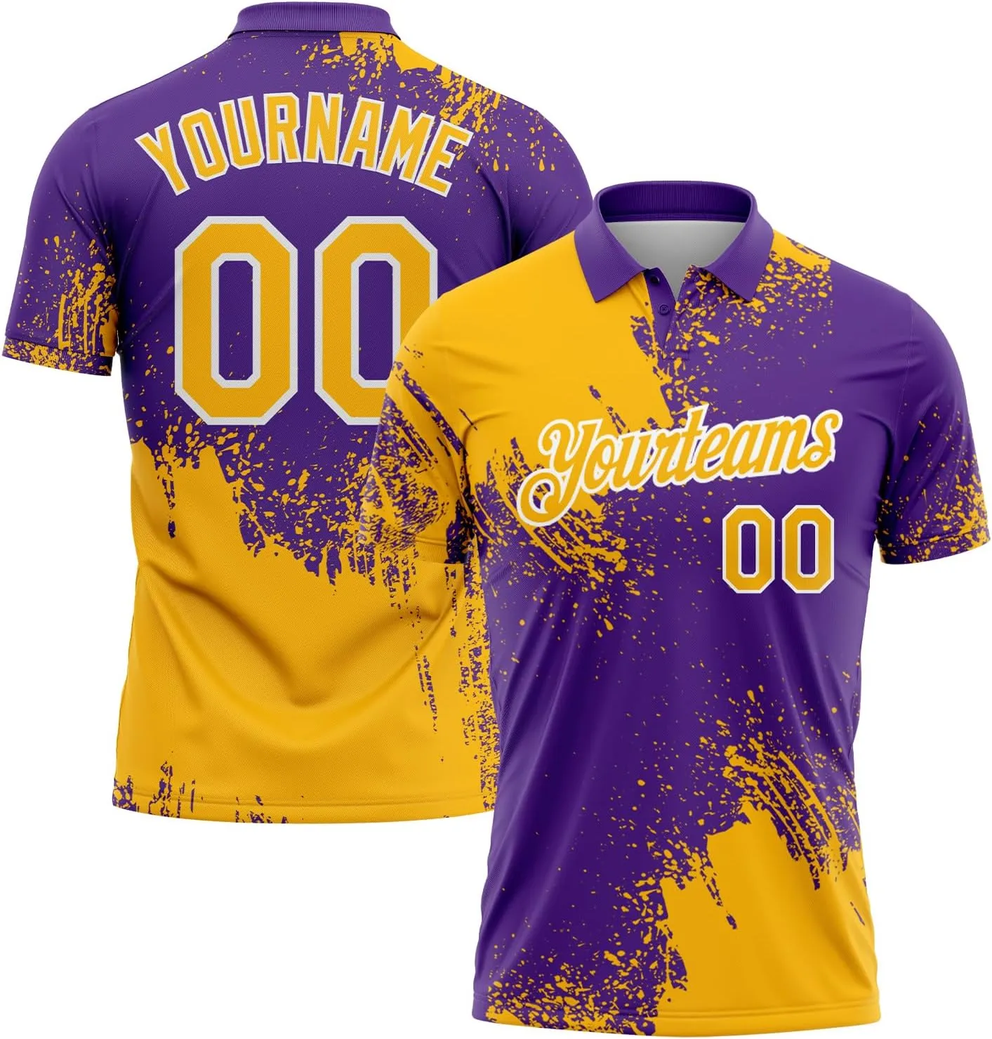 Customized Golf Polo Shirts for Men Women Youth, Personalized Bowling Tennis Sports Team Jerseys Design Work Uniforms