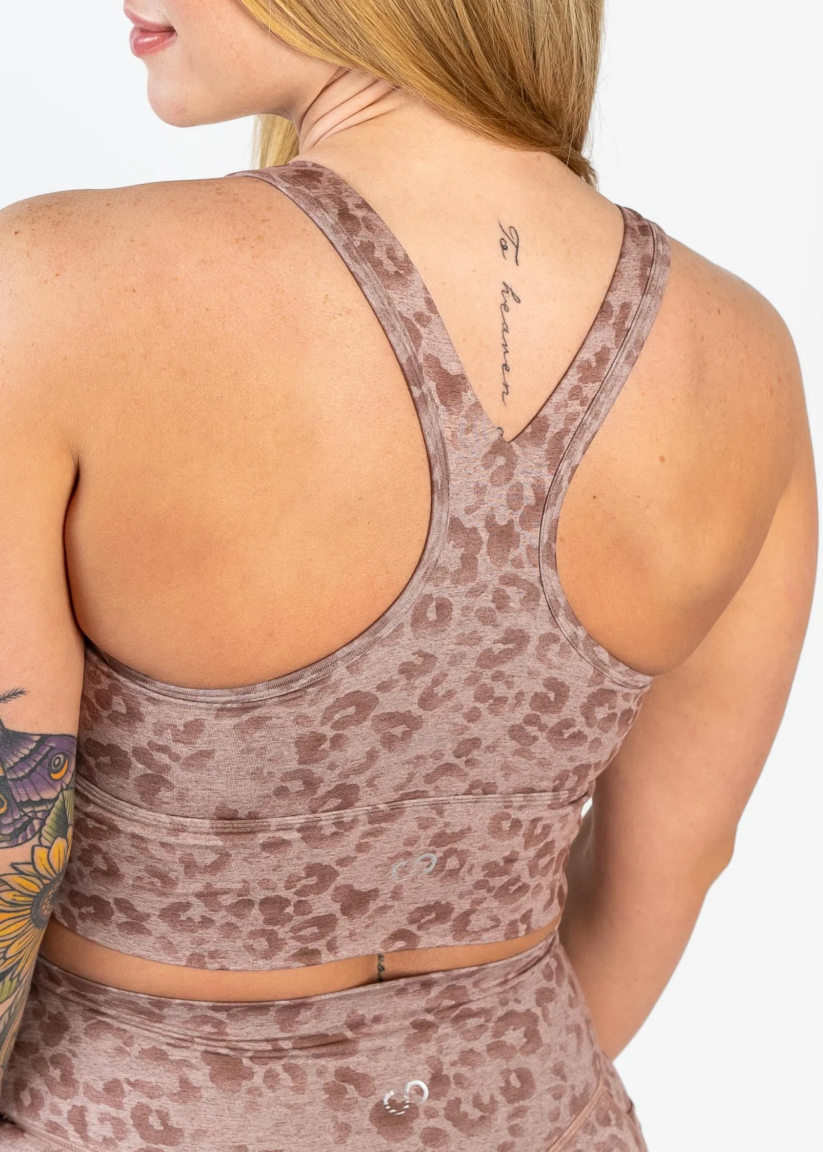 Dream Scrunch Bra | Brown Leopard