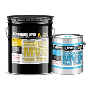 Fast Cure Moisture Barrier for Concrete - Rockhard MVB FC 3 Gal. Kit