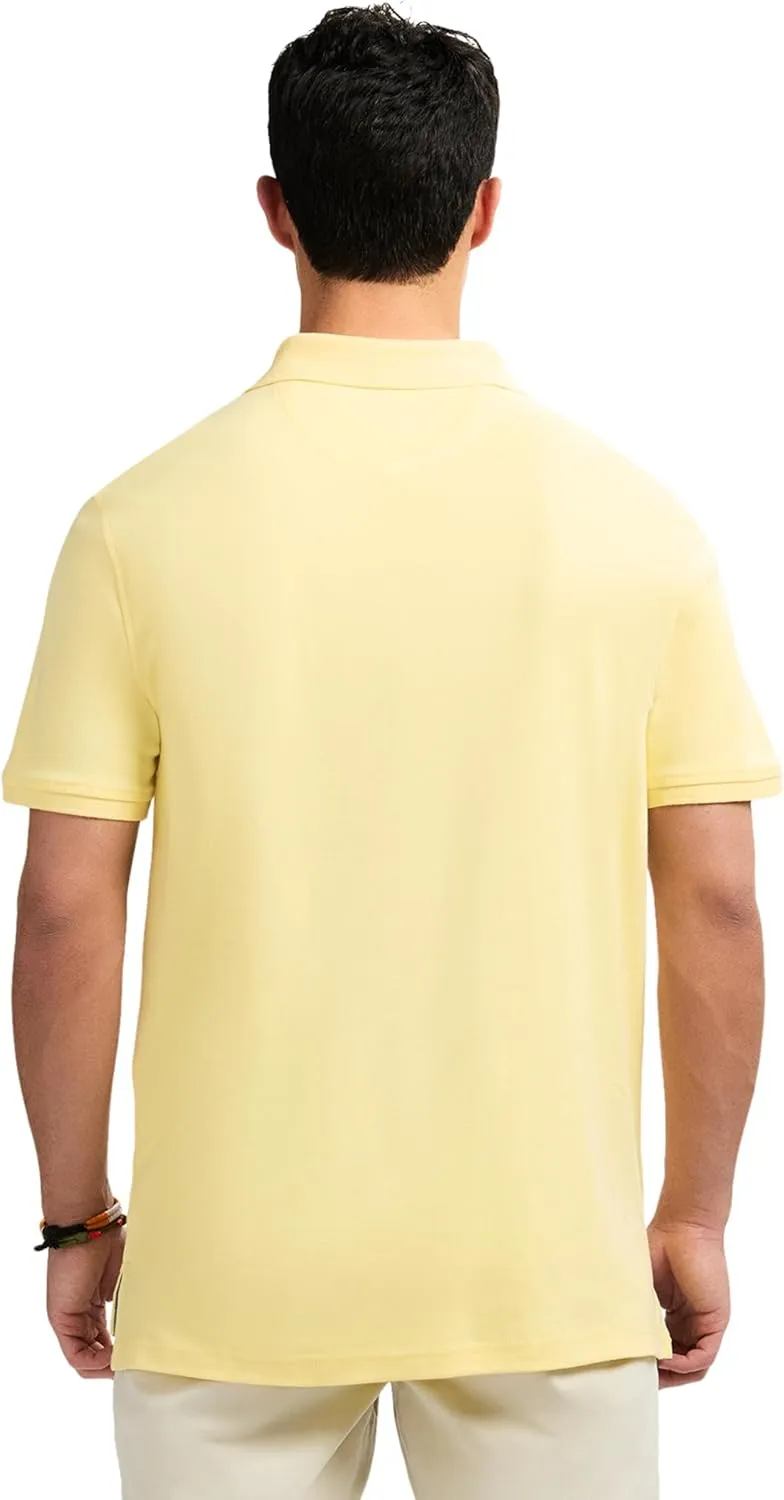 IZOD Men's Short Sleeve Interlock Polo Shirt