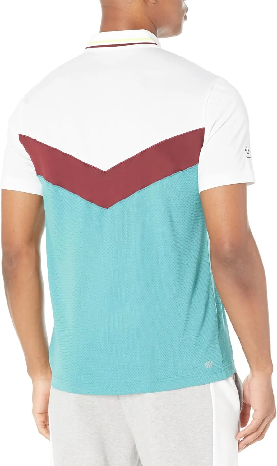 Lacoste Men's Slim Fit Tennis X Daniil Medvedev Seamless Effect Polo Shirt
