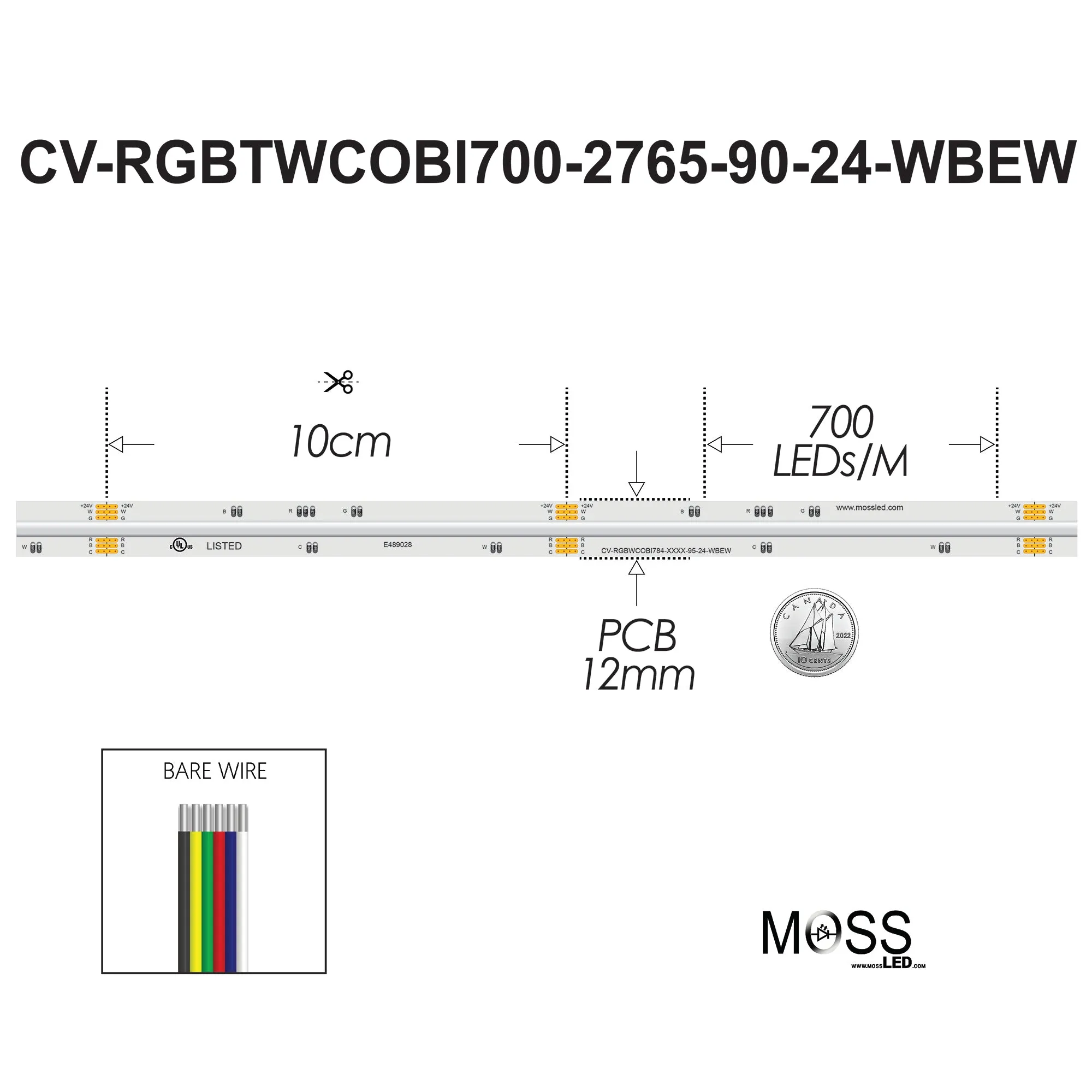 SoftFLEX LED 700 RGB WW CW 24V