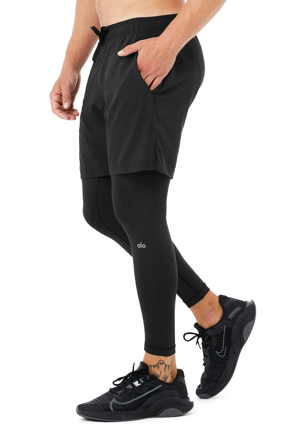 Stability 2-In-1 Pant - Black/Black