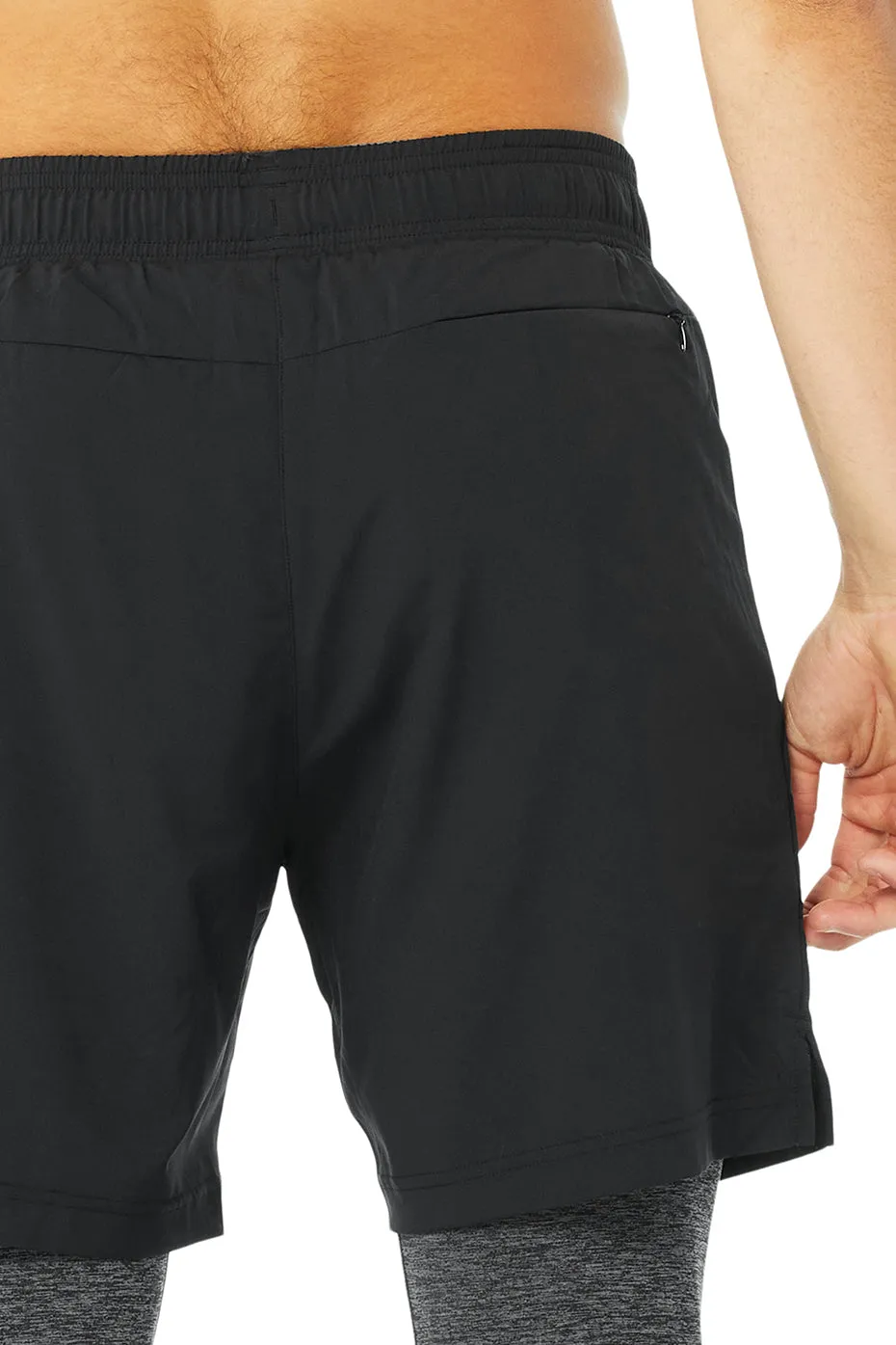 Stability 2-In-1 Pant - Black/Dark Grey Marl