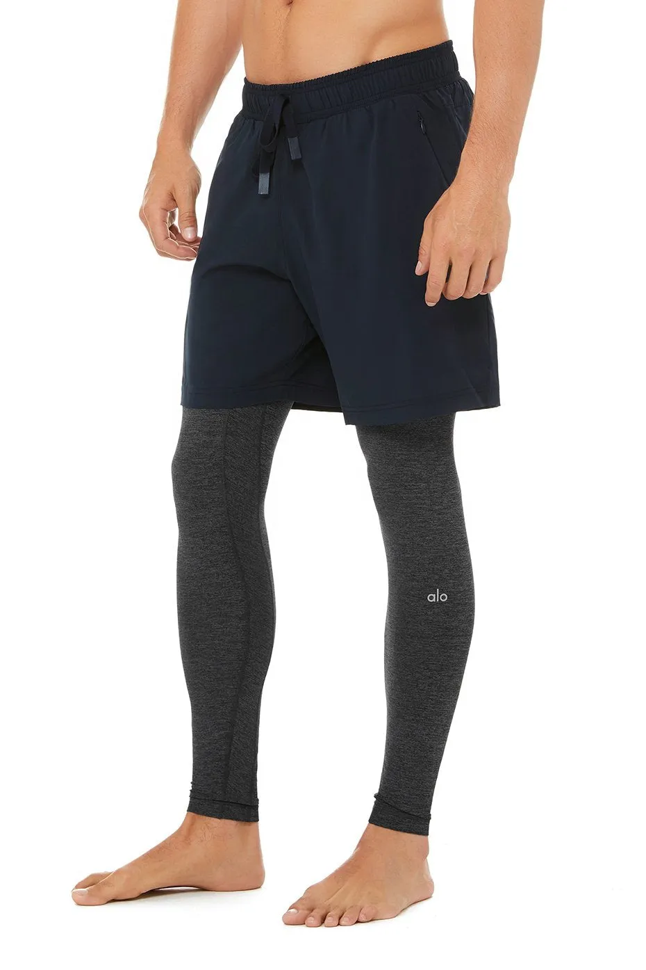 Stability 2-In-1 Pant - Dark Navy/Dark Grey Marl